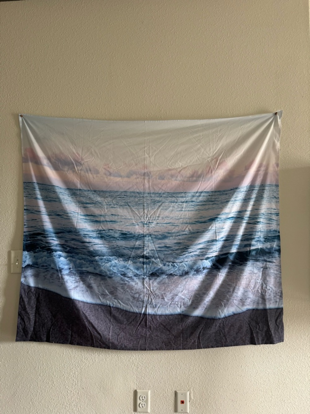 Ocean view tapestry!